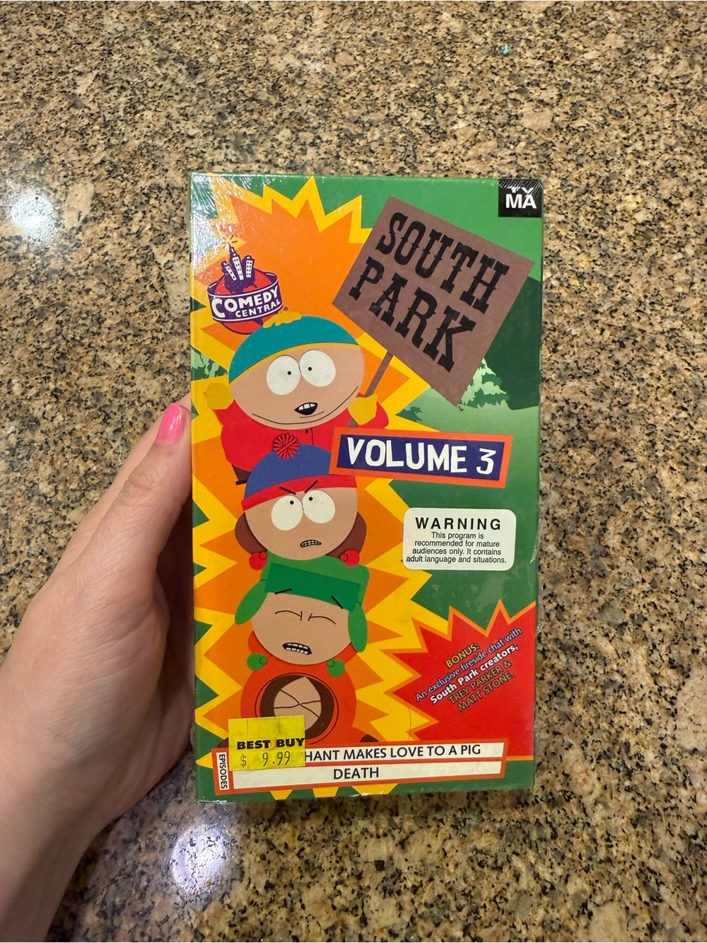 South Park Volume 3 VHS - Comedy Central - Picture 1 of 1